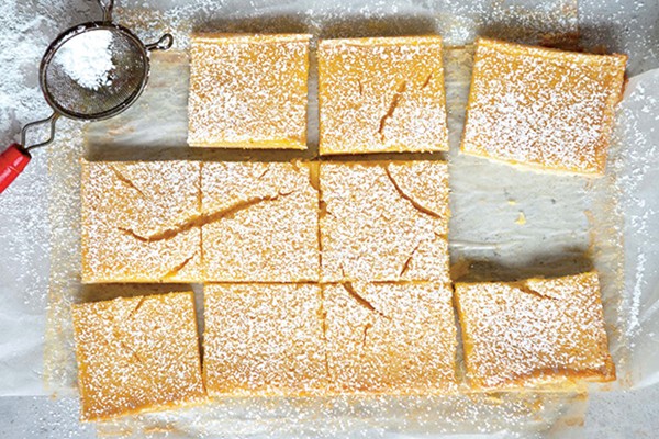 Meyer lemon bars