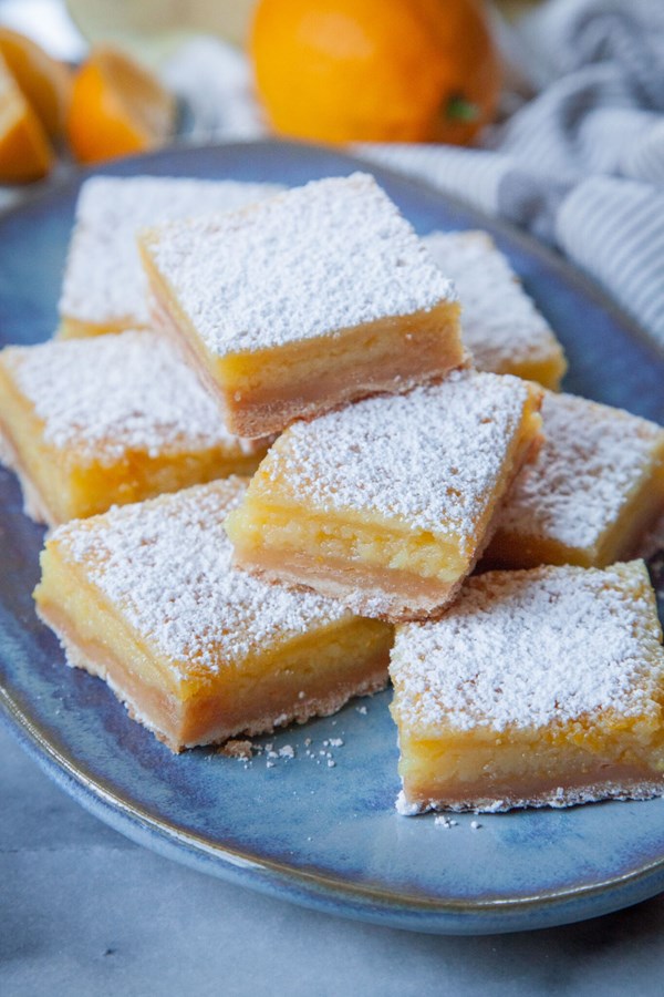 Meyer lemon bars