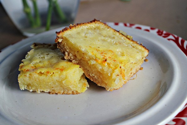 Meyer lemon bars
