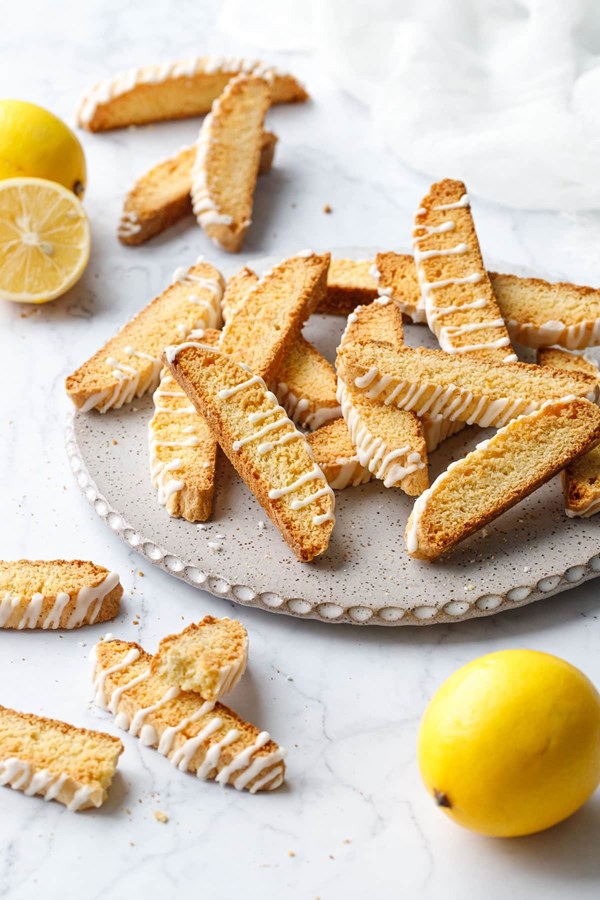 Meyer lemon biscotti
