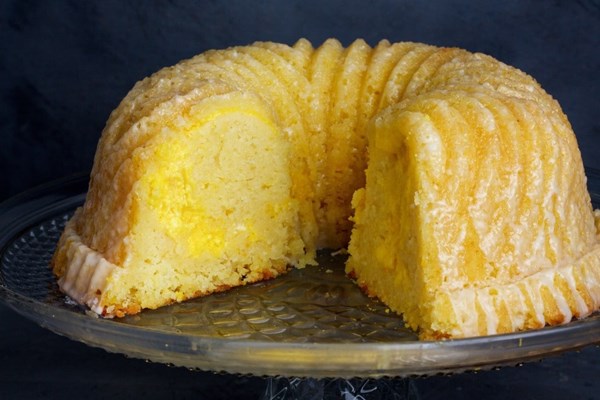 Meyer lemon buttermilk Bundt cake