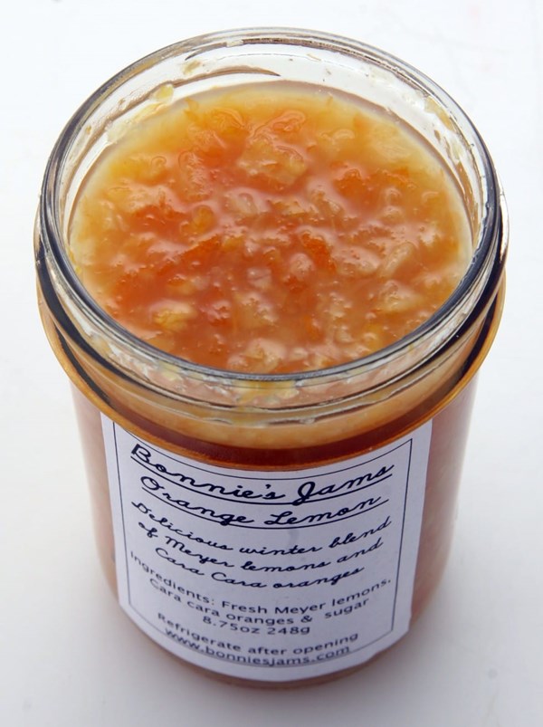 Meyer lemon-Cara Cara orange marmalade