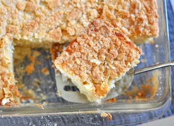 Meyer lemon coffee cake