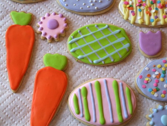 Meyer lemon cut-out sugar cookies
