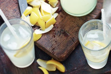 Meyer lemon fizz