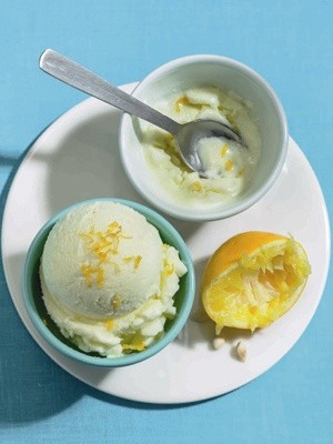 Meyer lemon gelato