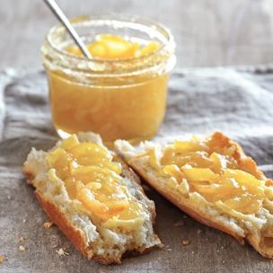 Meyer lemon-ginger marmalade