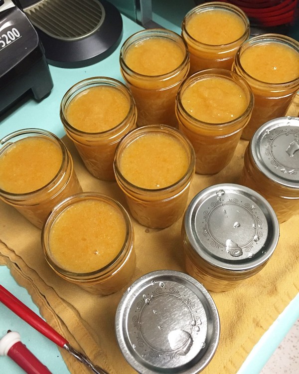 Meyer lemon lavender jam