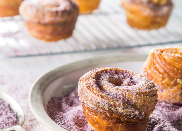 Meyer lemon morning buns