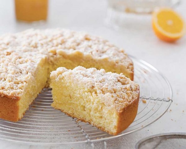 Meyer lemon-olive oil coffee cake