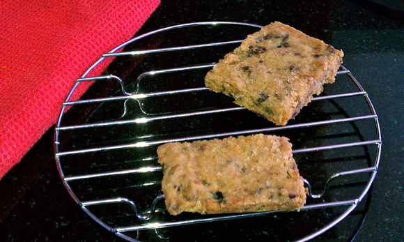 Meyer lemon-olive shortbread