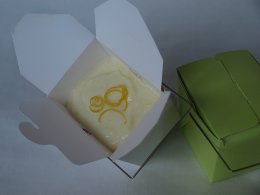 Meyer lemon pudding to-go