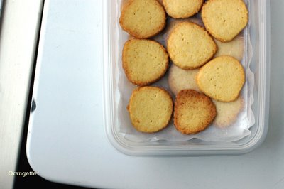 Meyer lemon sablés