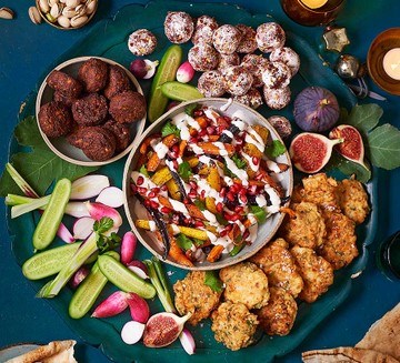 Meze-style sharing board