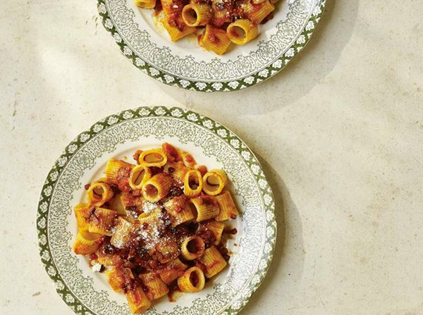 Mezze maniche all'Amatriciana a Modena