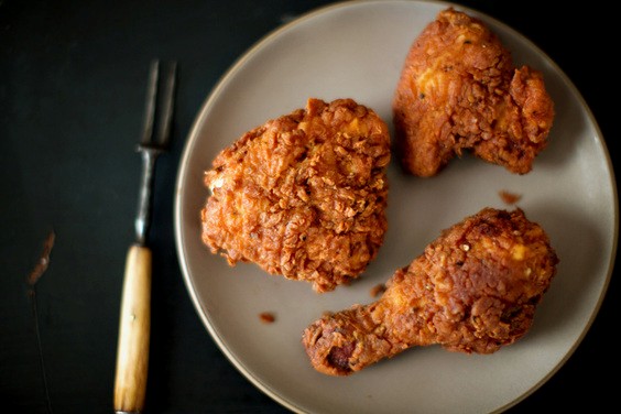 Michael Ruhlman's rosemary-brined, buttermilk fried chicken
