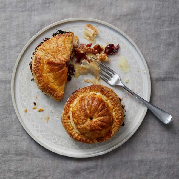 Michael's Camembert and walnut pithiviers