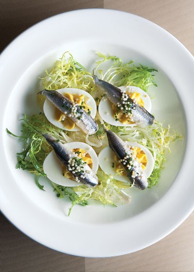 Michel Richard's deviled eggs