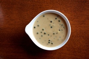 Michel Richard's green peppercorn sauce