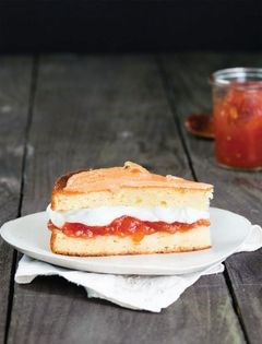 Michelle's tomato ricotta cake
