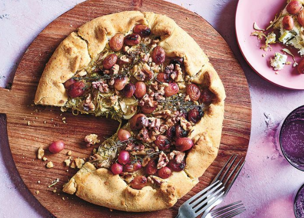 Michelle's vineyard three-cheese galette 