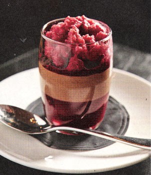 Micro Black Forest sundae