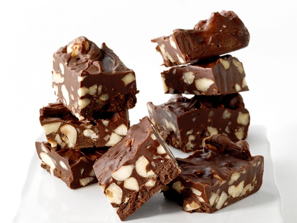 Microwave fudge