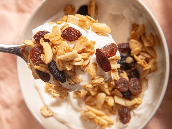 Microwave granola