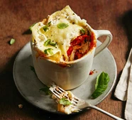 [Microwave] vegetarian mug lasagne