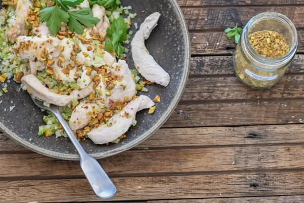 Middle Eastern chicken & broccoli magic meal