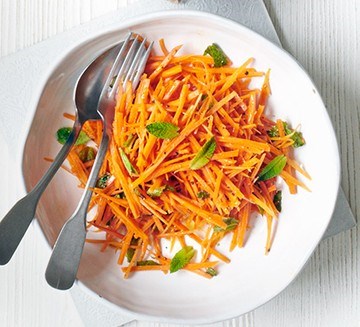 Middle Eastern-inspired carrot salad