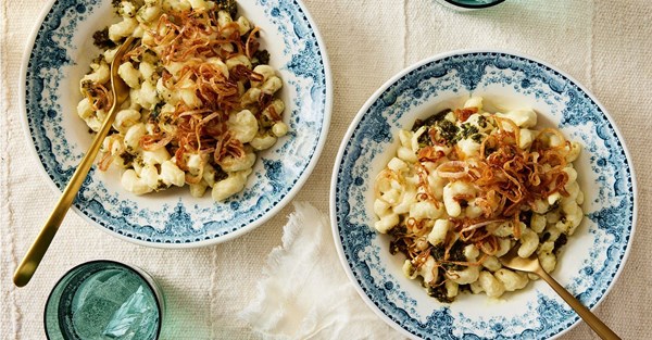 Middle Eastern mac & cheese with za’atar pesto from Ottolenghi Test Kitchen