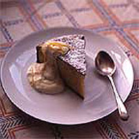 Middle Eastern orange cake with marmalade cream