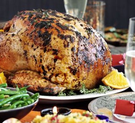 Middle Eastern roast turkey