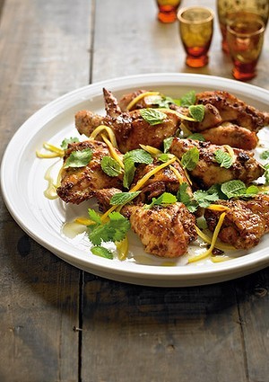 Middle Eastern roasted chicken
