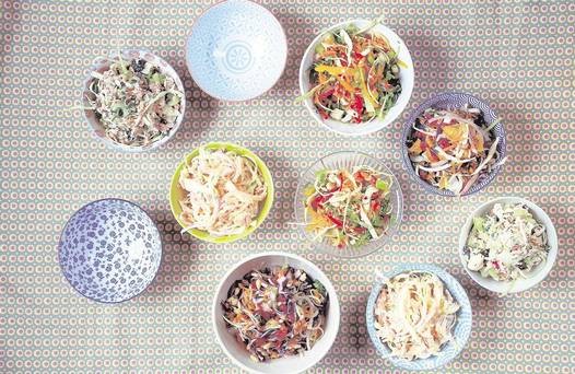Middle Eastern slaw