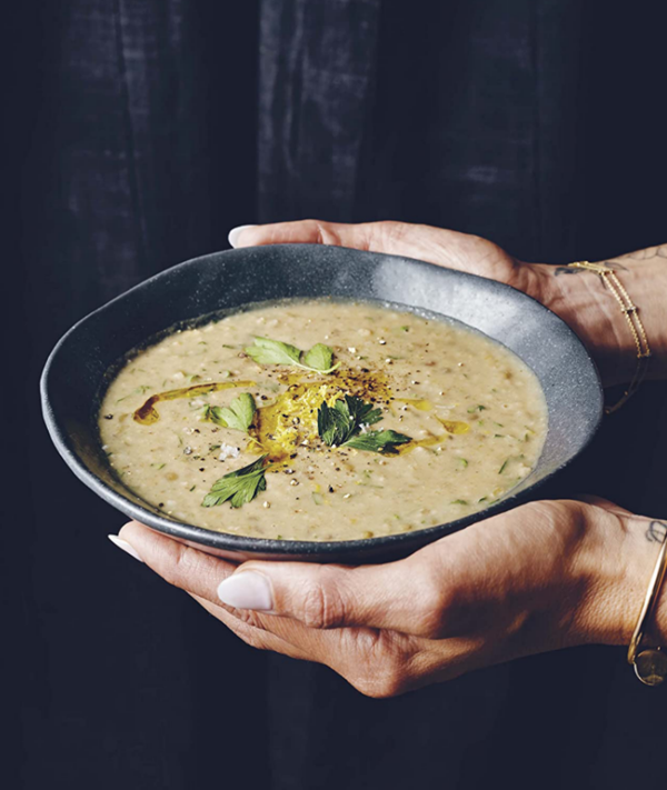 Middle Eastern-style lentil soup