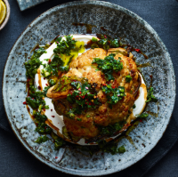 Middle Eastern-style whole roast cauliflower