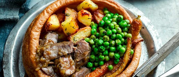 Midweek mini lamb roast