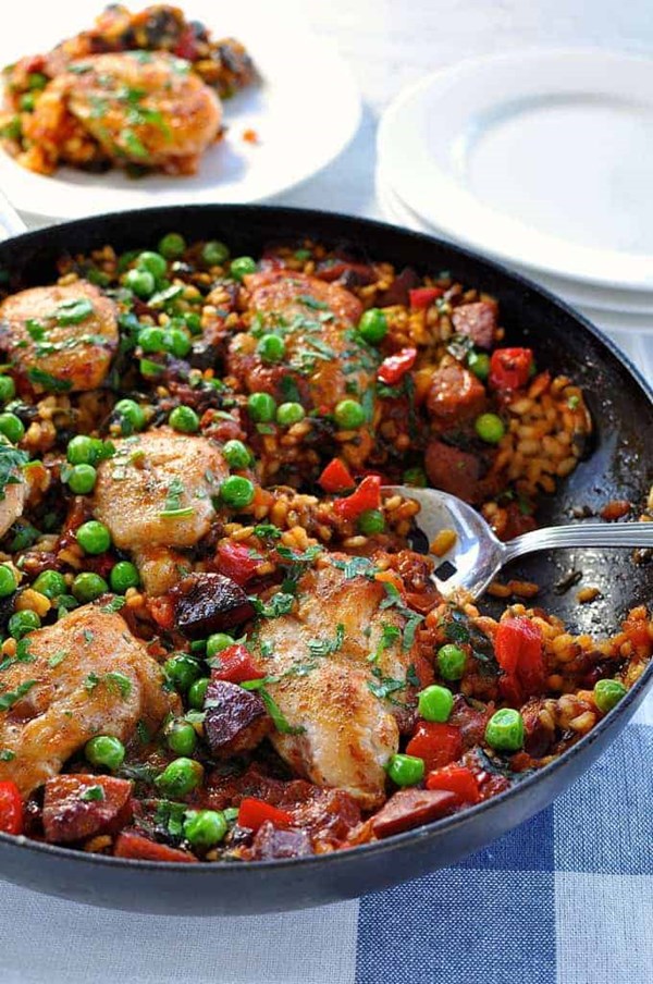Midweek paella