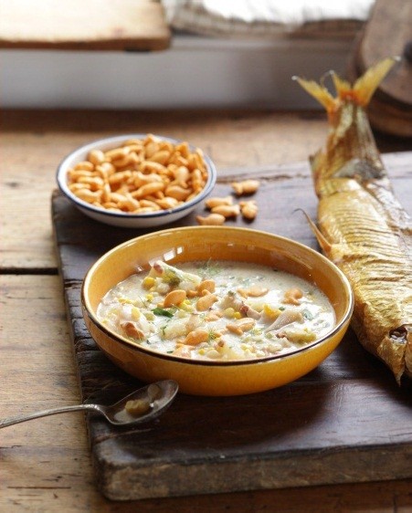 Midwest whitefish chowder