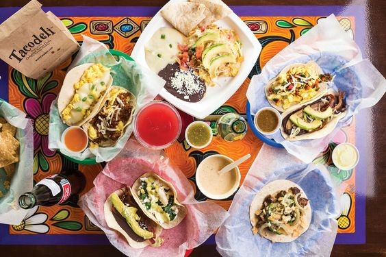 Migas tacos