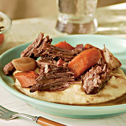 Milanese braised beef