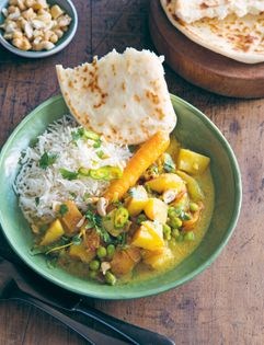 Mild southern Indian vegetable curry