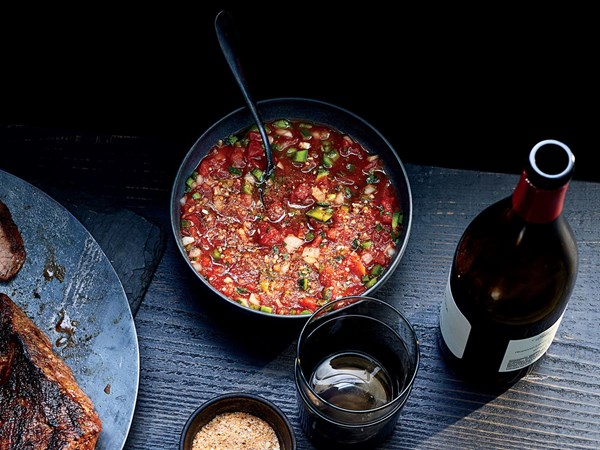 Mild tomato salsa