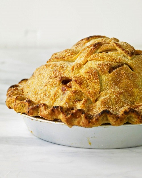 Mile-high apple pie