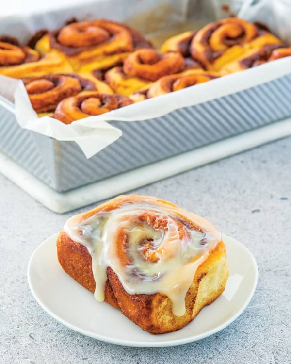 Milk bread five-spice cinnamon rolls