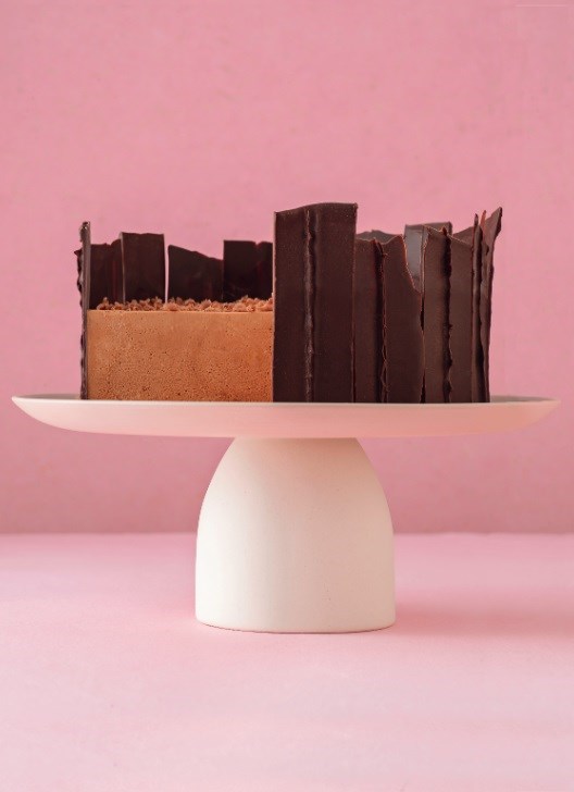 Milk chocolate chai semifreddo (Semifreddo chai di cioccolato al latte)