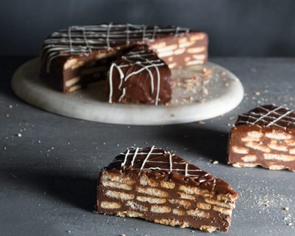Milk chocolate ganache