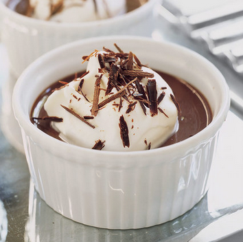 Milk chocolate pots de crème